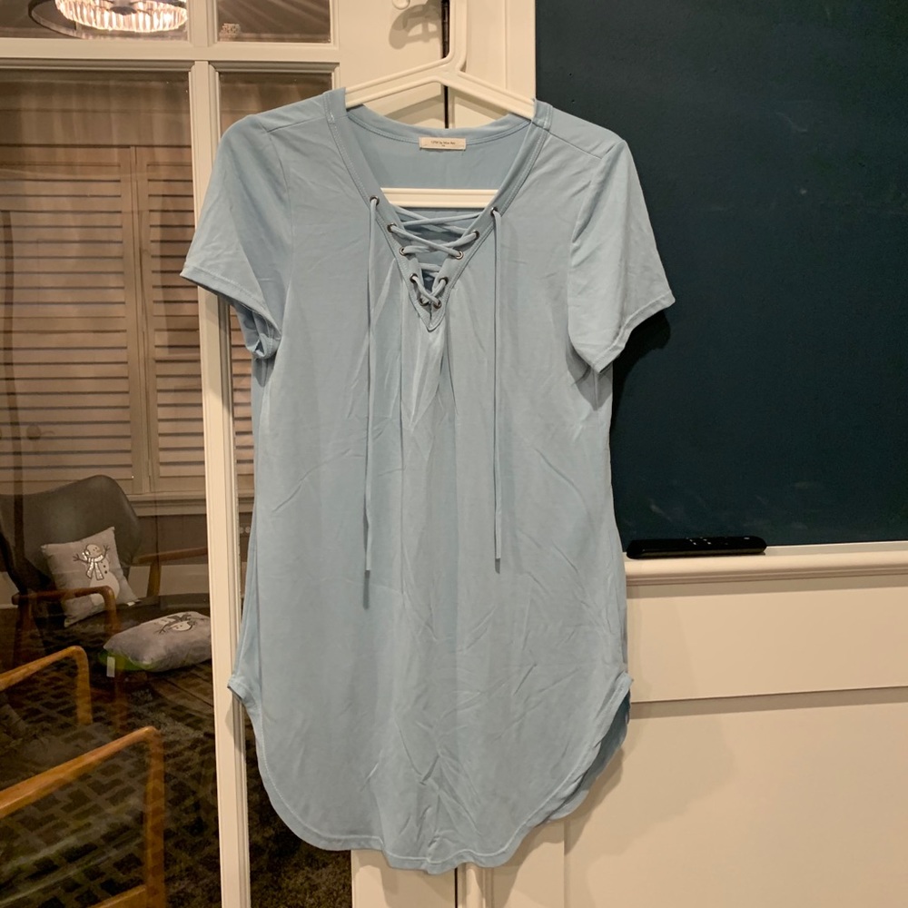 Blue top